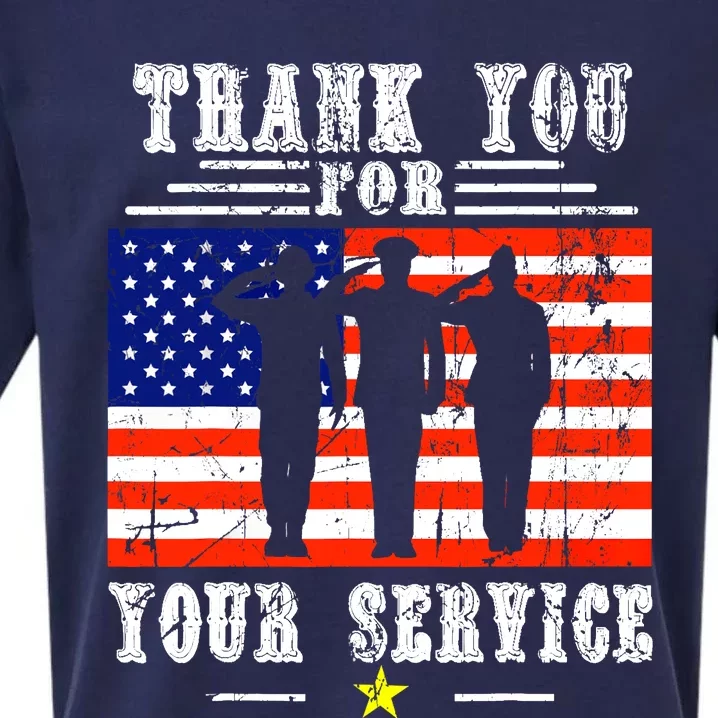 Thank you for your services Patriotic - veterans day for Sueded Cloud Jersey T-Shirt