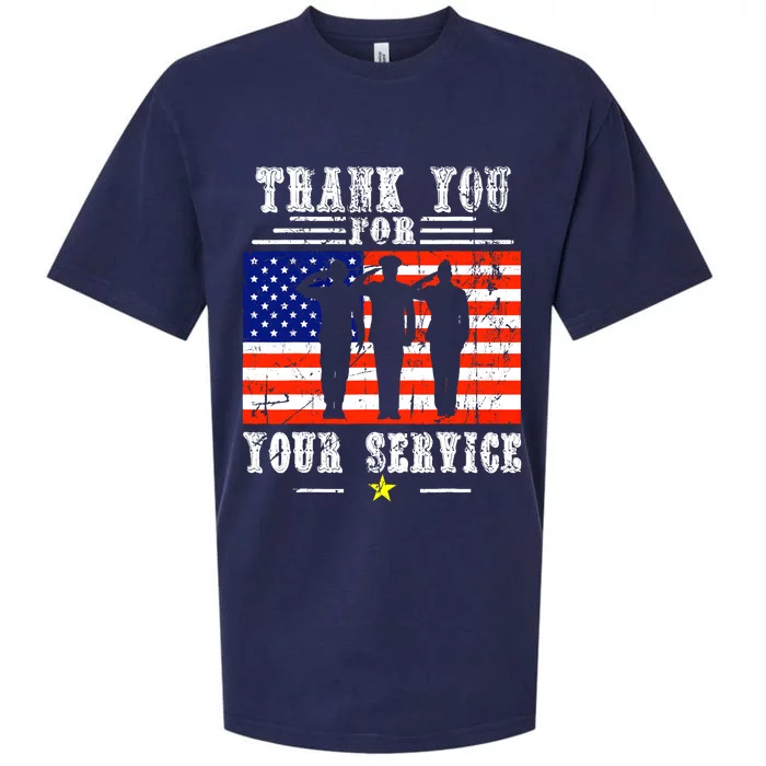 Thank you for your services Patriotic - veterans day for Sueded Cloud Jersey T-Shirt