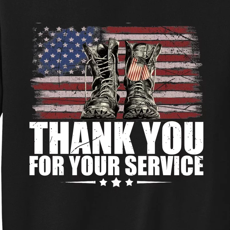 Thank You For Your Service Veteran Day Gift Sweatshirt