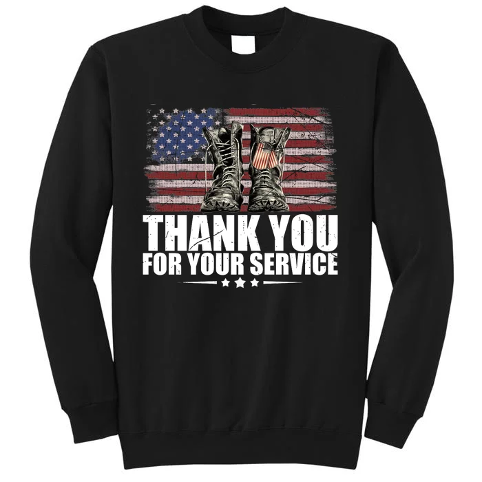 Thank You For Your Service Veteran Day Gift Sweatshirt