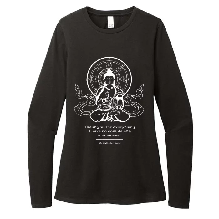 Thank You For Everything I Have No Complaints Whatsoever Womens CVC Long Sleeve Shirt