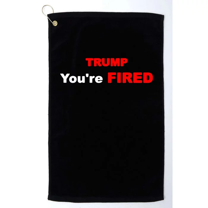 Trump You’re Fired Impeachment Day Platinum Collection Golf Towel