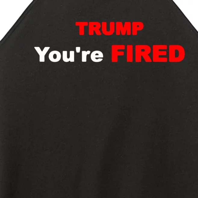 Trump You’re Fired Impeachment Day Women’s Perfect Tri Rocker Tank