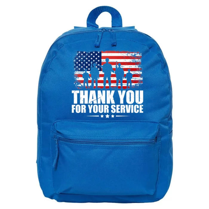 Thank You For Your Service Veteran Day Gift 16 in Basic Backpack