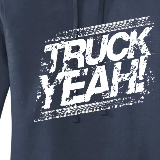 Truck Yeah! Funny Designer Gift Women's Pullover Hoodie