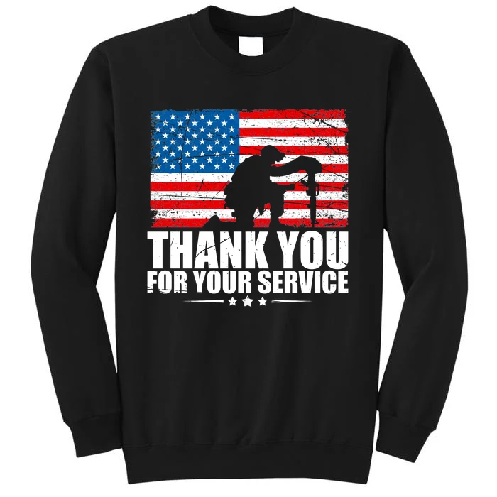 Thank You For Your Service Veteran Day Gift Sweatshirt