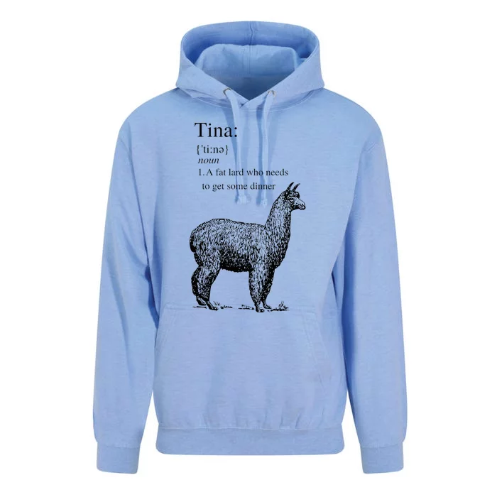 Tina You Fat Lard Come Get Some Dinner Funny Unisex Surf Hoodie