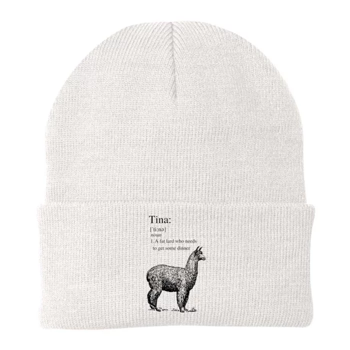 Tina You Fat Lard Come Get Some Dinner Funny Knit Cap Winter Beanie