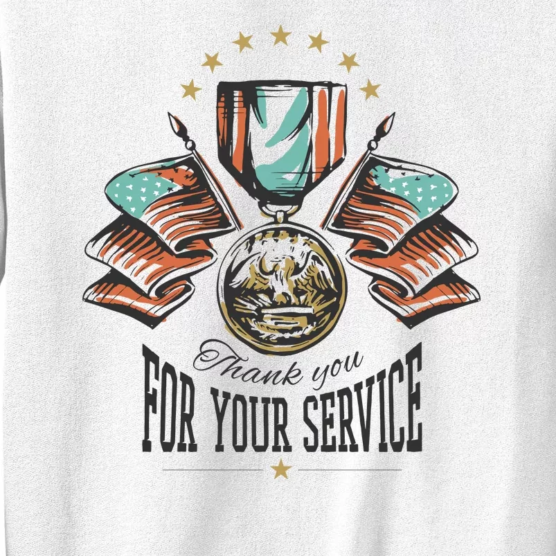 Thank You For Your Service Veteran Sweatshirt