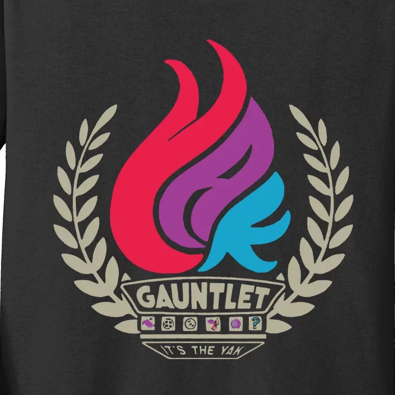 The Yak Gauntlet The Dozen Kids Long Sleeve Shirt