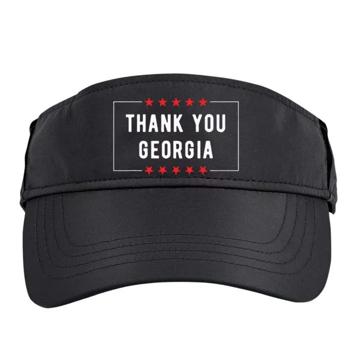 Thank You Georgia Adult Drive Performance Visor