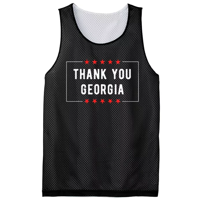 Thank You Georgia Mesh Reversible Basketball Jersey Tank