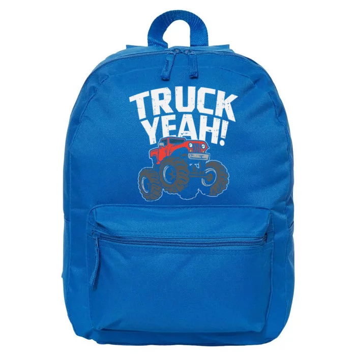 Truck Yeah Gift 16 in Basic Backpack