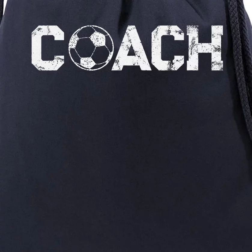 Thank You Gifts Head Assistant Instructional Soccer Coach Drawstring Bag