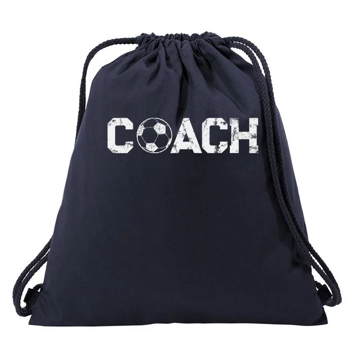 Thank You Gifts Head Assistant Instructional Soccer Coach Drawstring Bag