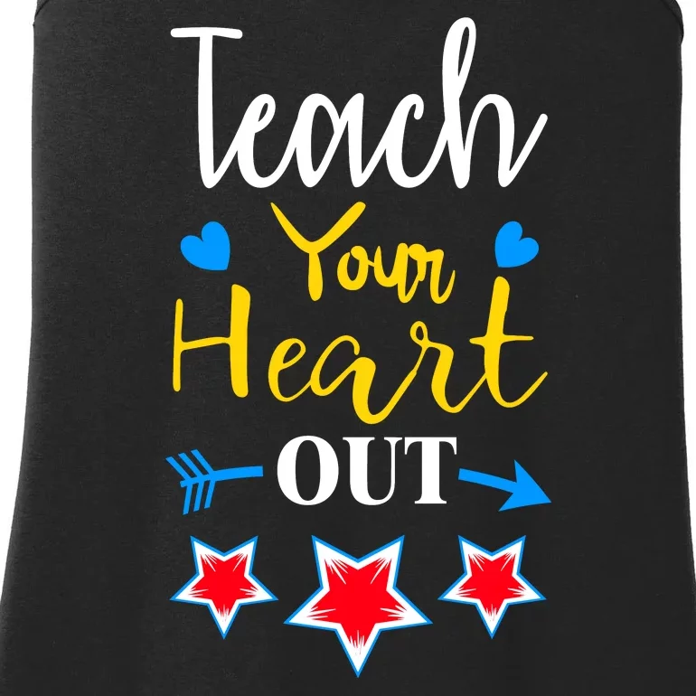 Teach Your Heart Out Ladies Essential Tank