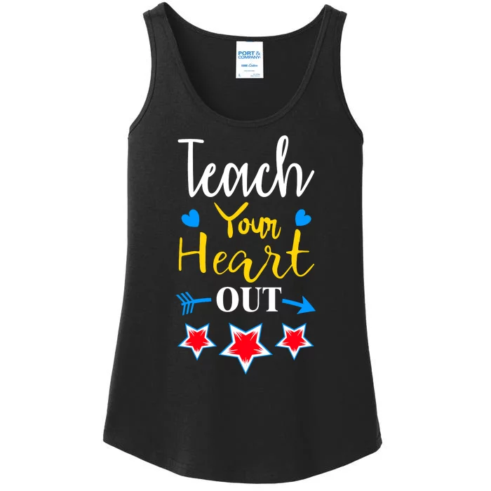 Teach Your Heart Out Ladies Essential Tank