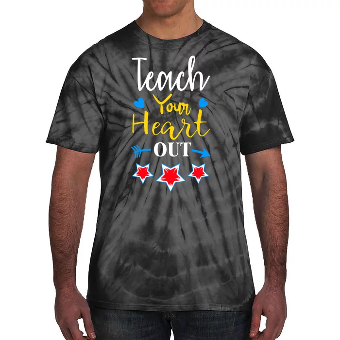 Teach Your Heart Out Tie-Dye T-Shirt