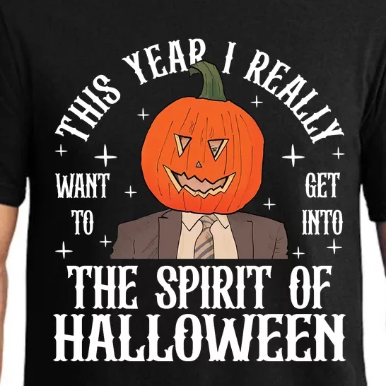 This Year I Really Want To Get Into The Spirit Of Halloween Dwight Pajama Set