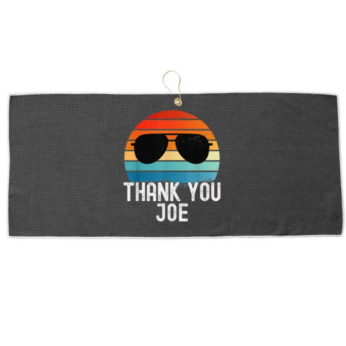 Thank You Joe Biden Thank You Joe President Sunglasses Retro Large Microfiber Waffle Golf Towel