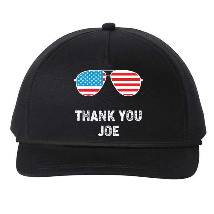 Thank You Joe Snapback Five-Panel Rope Hat