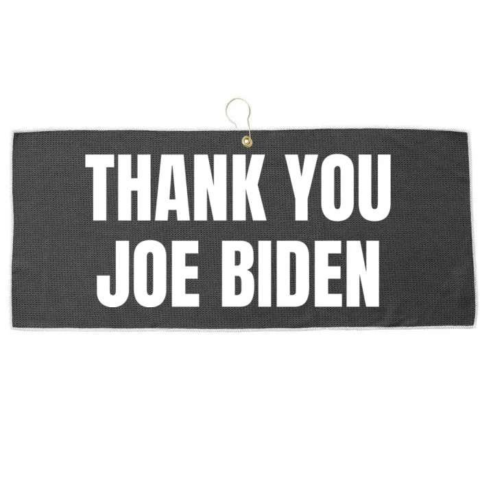 Thank You Joe Biden Usa Flag President Large Microfiber Waffle Golf Towel