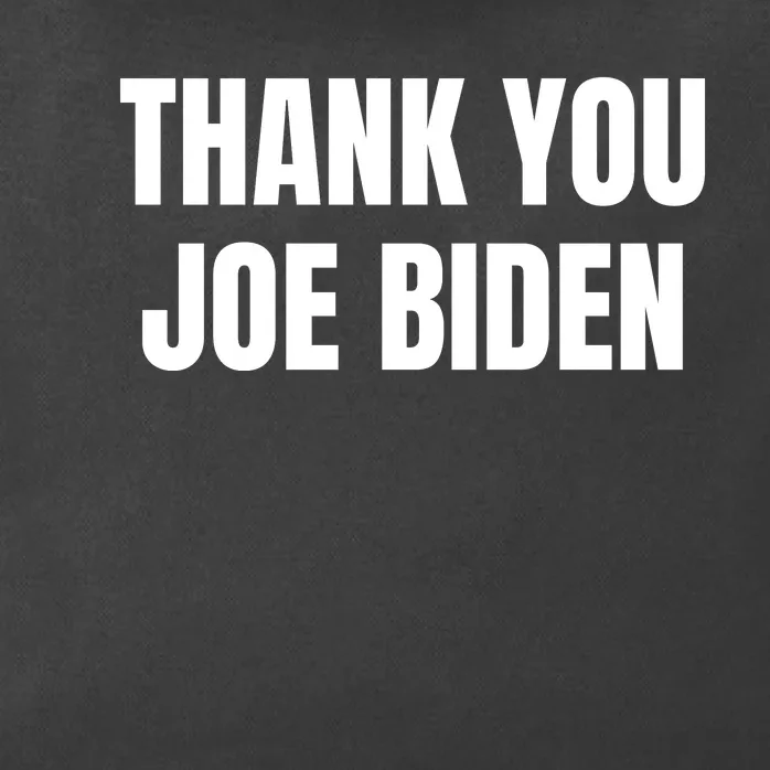 Thank You Joe Biden Usa Flag President Zip Tote Bag