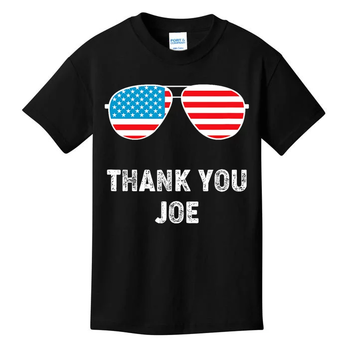 Thank You Joe Thank You Joe Biden Kids T-Shirt