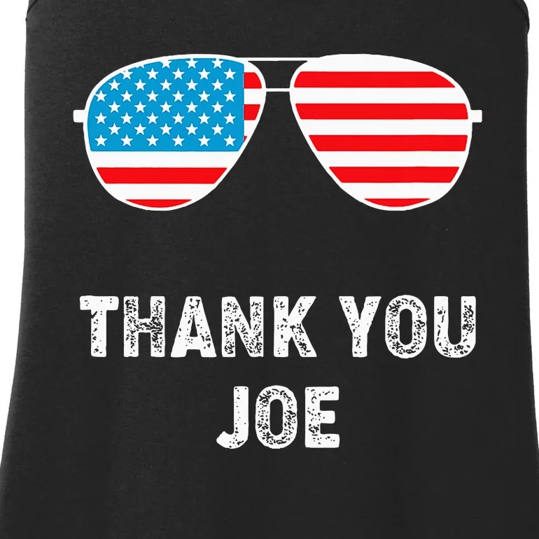 Thank You Joe Thank You Joe Biden Ladies Essential Tank