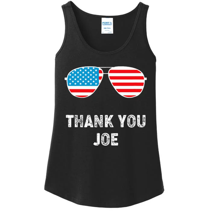 Thank You Joe Thank You Joe Biden Ladies Essential Tank