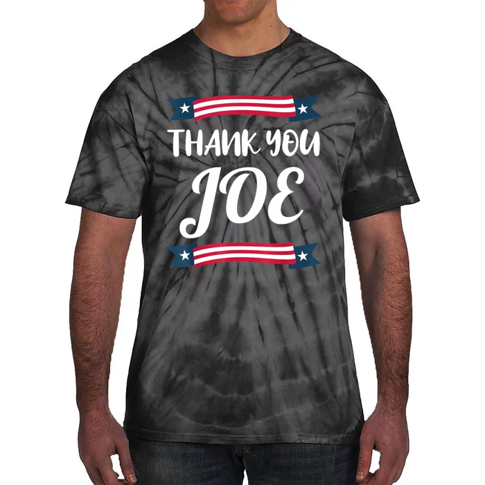 Thank You Joe | President Biden | Pass The Torch Tie-Dye T-Shirt