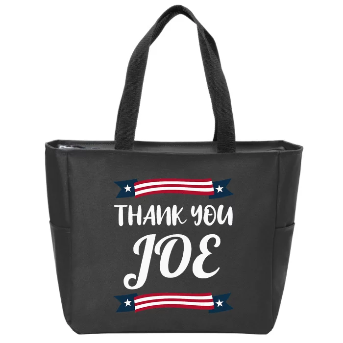 Thank You Joe President Biden Pass The Torch Zip Tote Bag