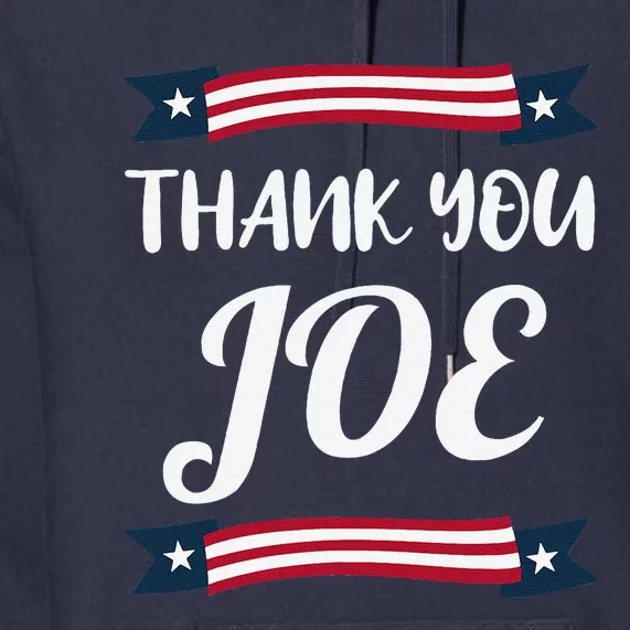 Thank You Joe President Biden Pass The Torch Premium Hoodie