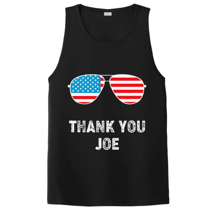 Thank You Joe Thank You Joe Biden Gift Performance Tank