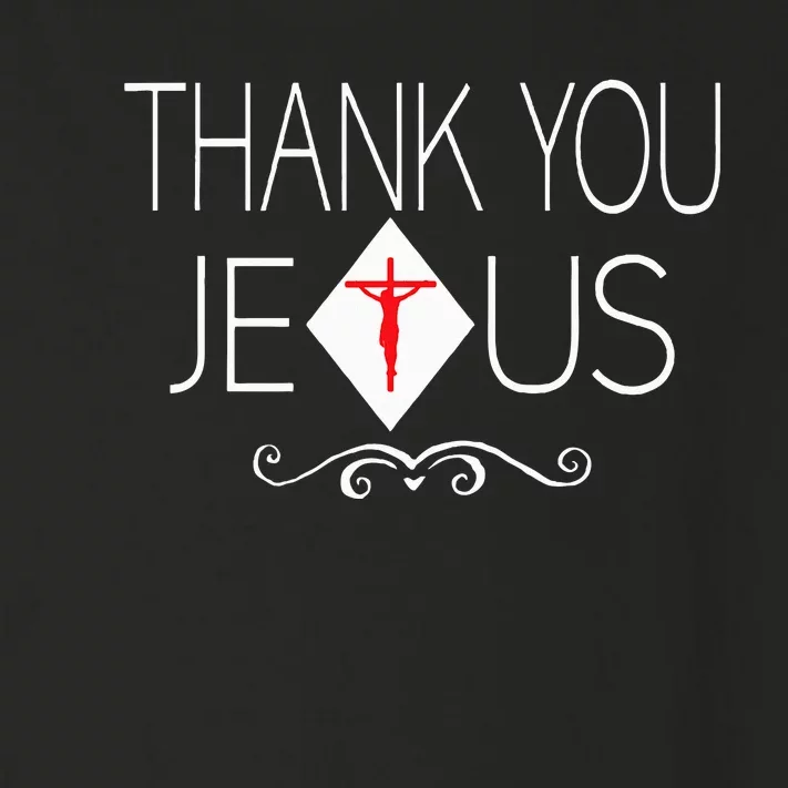 Thank You Jesus Love Jesus Christian Christmas Toddler Long Sleeve Shirt