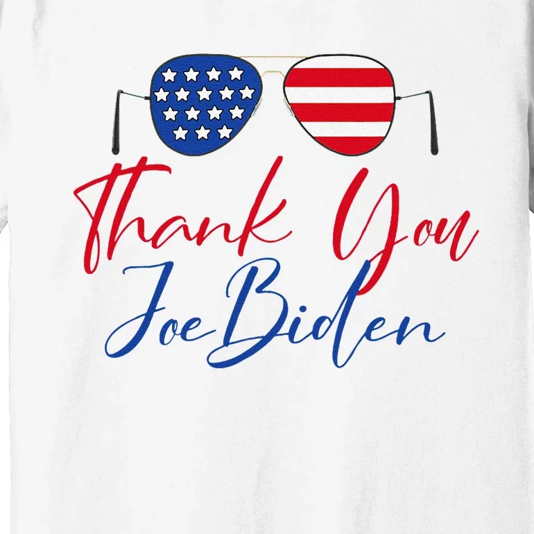 Thank You Joe Biden Commemorative Democrat Premium T-Shirt