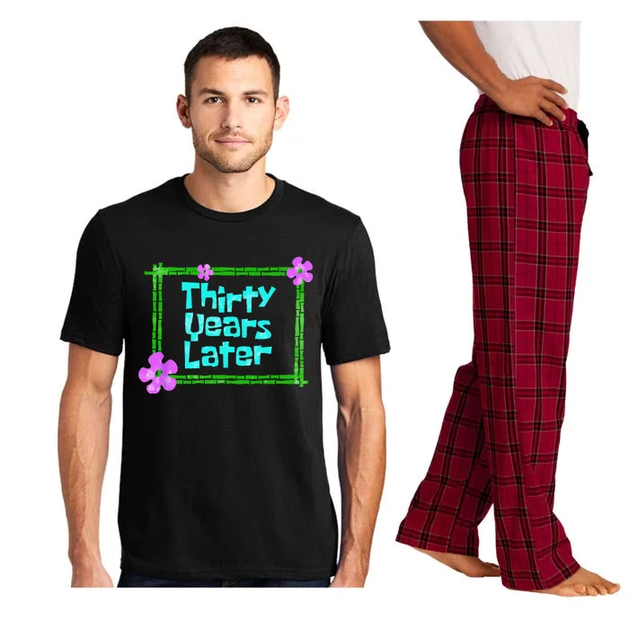 Thirty Years Later Funny 30 Year Old Birthday Party Pajama Set