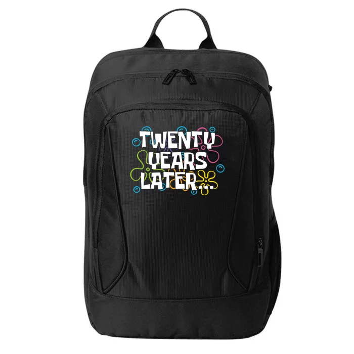 Twenty Years Later Funny 20th Birthday Gift City Backpack