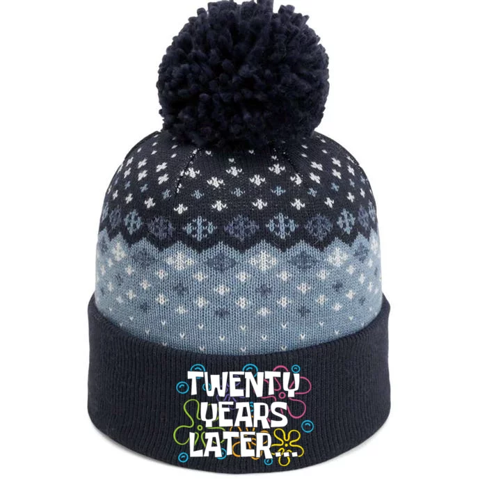 Twenty Years Later Funny 20th Birthday Gift The Baniff Cuffed Pom Beanie