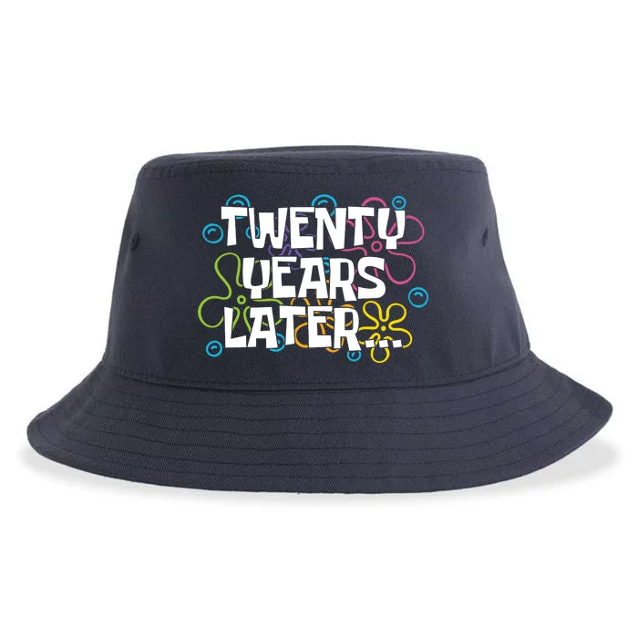 Twenty Years Later Funny 20th Birthday Gift Sustainable Bucket Hat