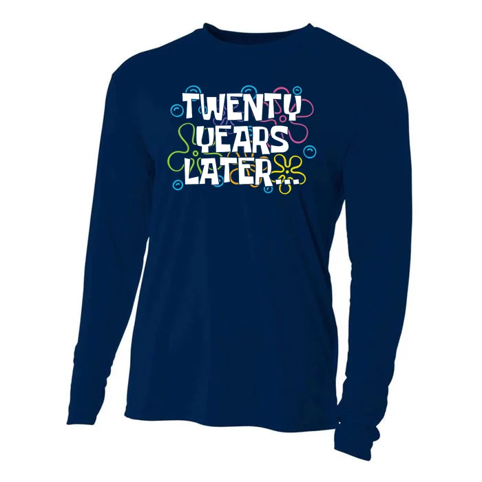 Twenty Years Later Funny 20th Birthday Gift Cooling Performance Long Sleeve Crew