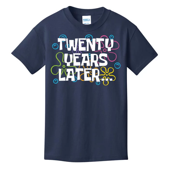 Twenty Years Later Funny 20th Birthday Gift Kids T-Shirt