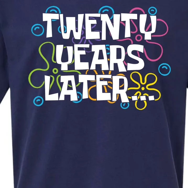 Twenty Years Later Funny 20th Birthday Gift Sueded Cloud Jersey T-Shirt