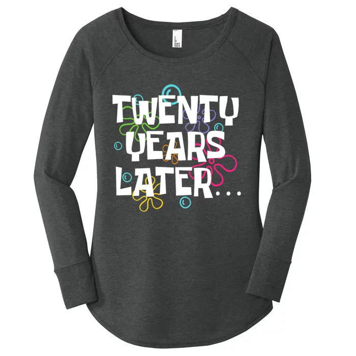 Twenty Years Later Funny 20 Year Old 20th Birthday Party Women's Perfect Tri Tunic Long Sleeve Shirt