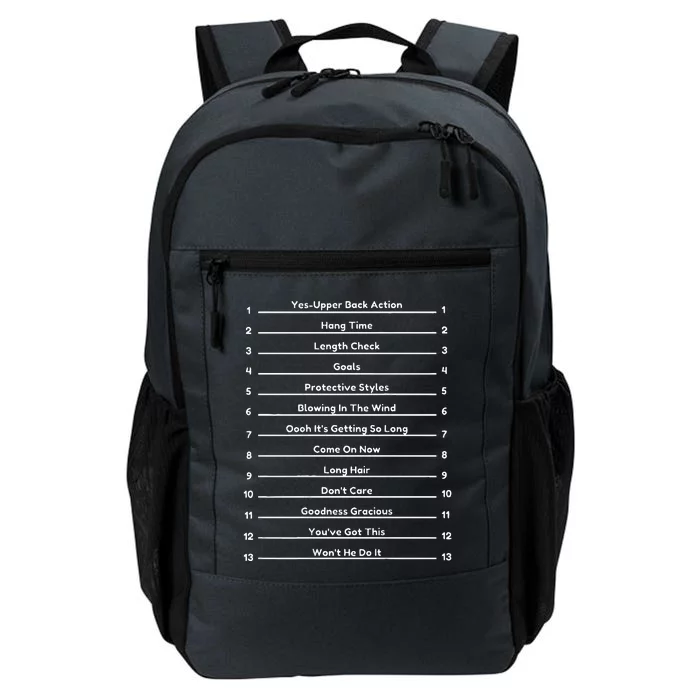 Track Your Long Natural Hair Daily Commute Backpack