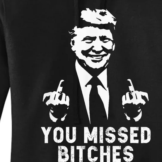 Trump You Missed Women's Pullover Hoodie