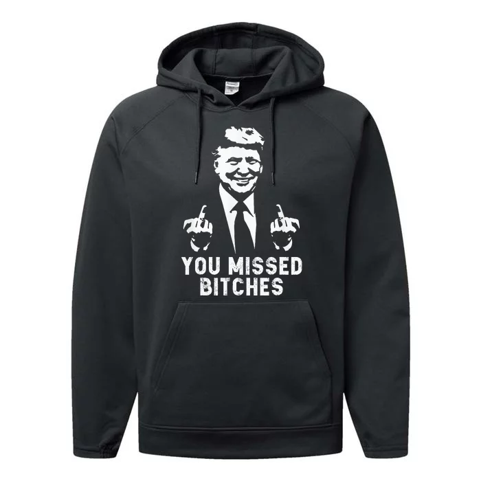 Trump You Missed Performance Fleece Hoodie