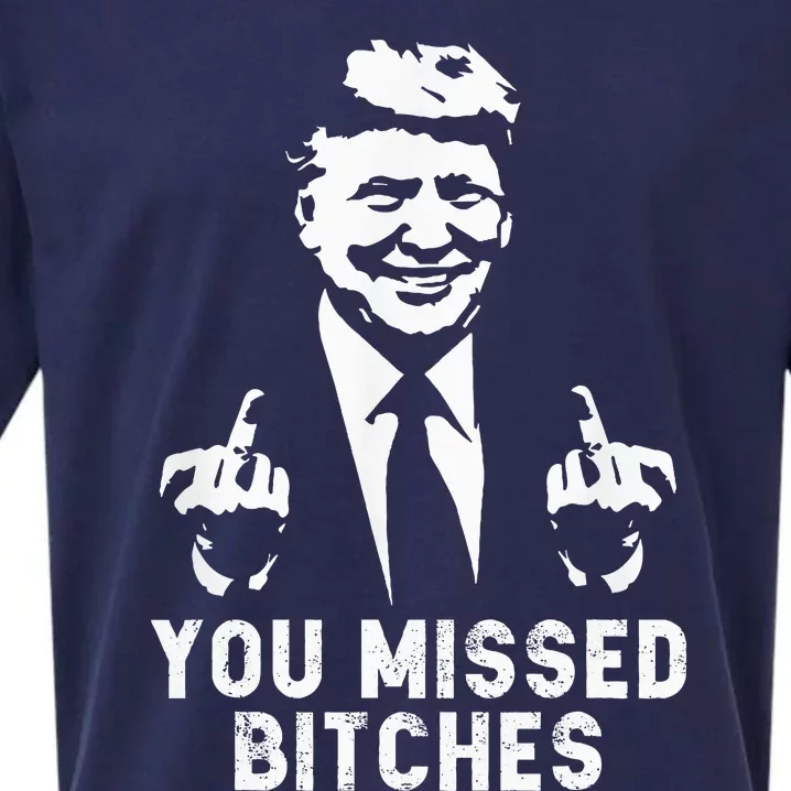 Trump You Missed Sueded Cloud Jersey T-Shirt