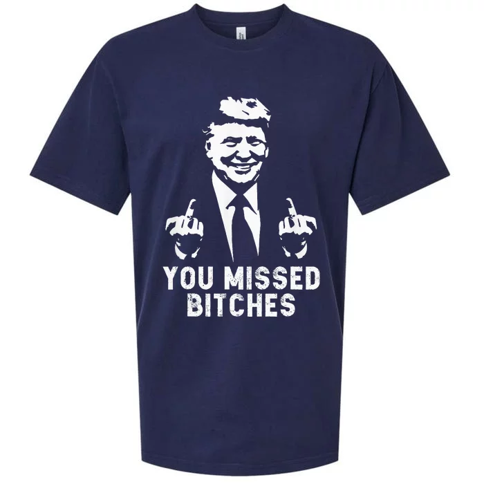 Trump You Missed Sueded Cloud Jersey T-Shirt