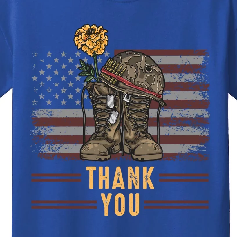 Thank You Memorial Day May 25th Gift Kids T-Shirt